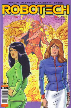 Variant Cover for Robotech #23