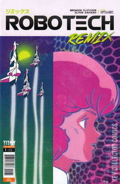 Variant Cover for Robotech: Remix #1