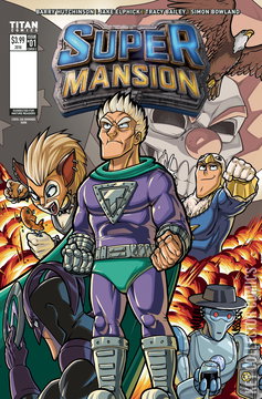 Variant Cover for Supermansion #1