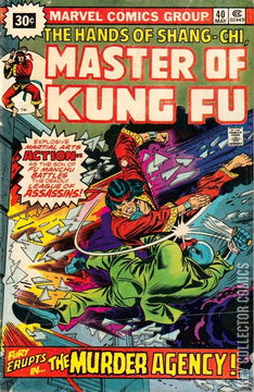 Variant Cover for Master of Kung Fu #40