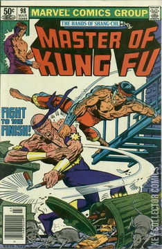 Variant Cover for Master of Kung Fu #98