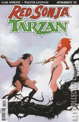 Variant Cover for Red Sonja / Tarzan #1