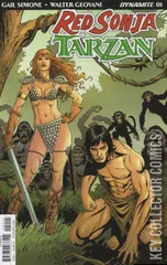 Variant Cover for Red Sonja / Tarzan #1