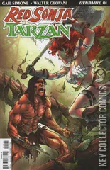 Variant Cover for Red Sonja / Tarzan #1