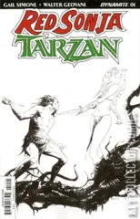 Variant Cover for Red Sonja / Tarzan #1