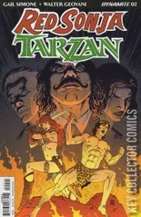Variant Cover for Red Sonja / Tarzan #2