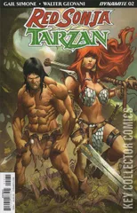 Variant Cover for Red Sonja / Tarzan #2