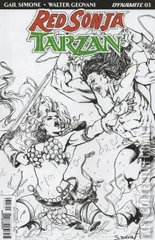 Variant Cover for Red Sonja / Tarzan #3