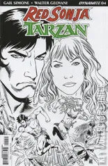 Variant Cover for Red Sonja / Tarzan #4