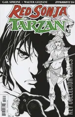 Variant Cover for Red Sonja / Tarzan #4