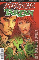 Variant Cover for Red Sonja / Tarzan #4