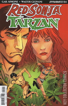 Variant Cover for Red Sonja / Tarzan #4