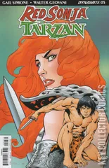 Variant Cover for Red Sonja / Tarzan #5
