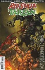 Variant Cover for Red Sonja / Tarzan #6