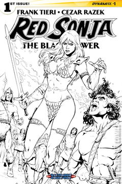 Variant Cover for Red Sonja: The Black Tower #1