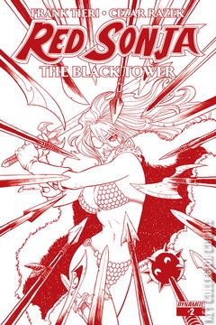 Variant Cover for Red Sonja: The Black Tower #2