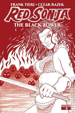 Variant Cover for Red Sonja: The Black Tower #3