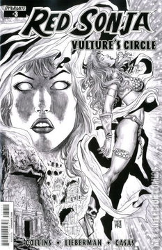 Variant Cover for Red Sonja: Vulture's Circle #3