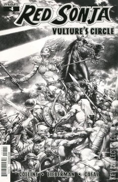 Variant Cover for Red Sonja: Vulture's Circle #4