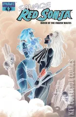 Variant Cover for Savage Red Sonja: Queen of the Frozen Wastes #4