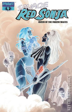 Variant Cover for Savage Red Sonja: Queen of the Frozen Wastes #4