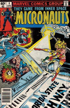 Variant Cover for Micronauts #6