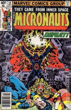 Variant Cover for Micronauts #10