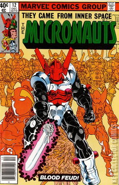 Variant Cover for Micronauts #12