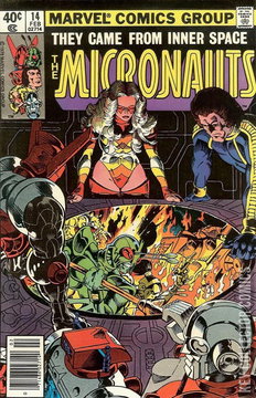 Variant Cover for Micronauts #14
