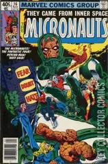 Variant Cover for Micronauts #16