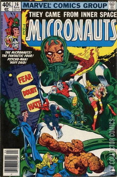Variant Cover for Micronauts #16