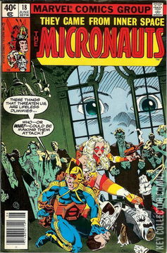 Variant Cover for Micronauts #18