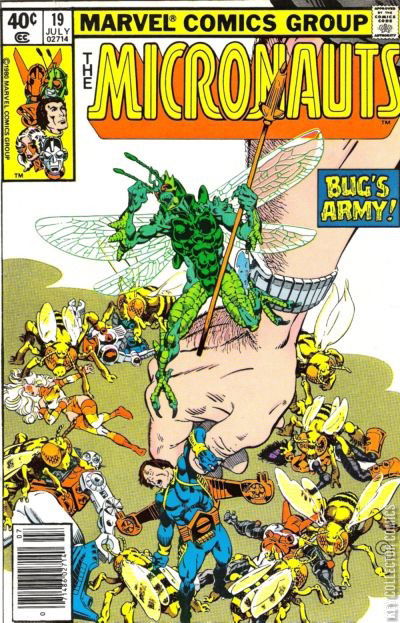 Micronauts #1 and up, 1st Capt. Universe, orders 1st Bug, 1st Karza