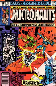 Variant Cover for Micronauts #24