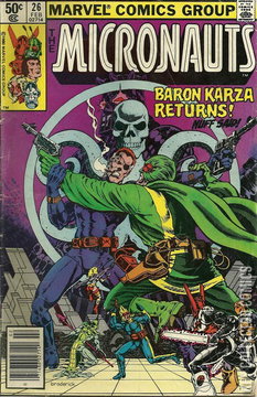 Variant Cover for Micronauts #26