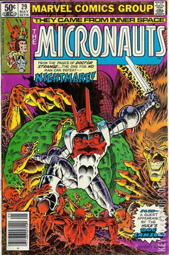 Variant Cover for Micronauts #29