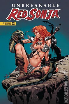 Variant Cover for Unbreakable Red Sonja #2