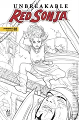 Variant Cover for Unbreakable Red Sonja #2