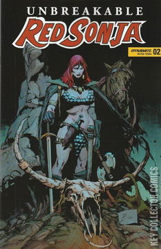 Variant Cover for Unbreakable Red Sonja #2