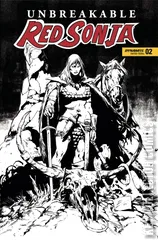 Variant Cover for Unbreakable Red Sonja #2