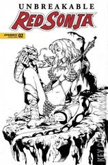 Variant Cover for Unbreakable Red Sonja #2