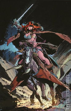 Variant Cover for Unbreakable Red Sonja #3