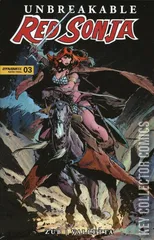 Variant Cover for Unbreakable Red Sonja #3