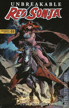 Variant Cover for Unbreakable Red Sonja #3