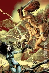 Variant Cover for Swords of Sorrow: Red Sonja and Jungle Girl #3
