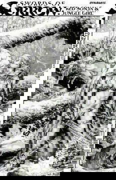 Variant Cover for Swords of Sorrow: Red Sonja and Jungle Girl #1