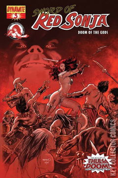 Variant Cover for Sword of Red Sonja: Doom of the Gods #3