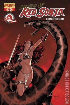 Variant Cover for Sword of Red Sonja: Doom of the Gods #4