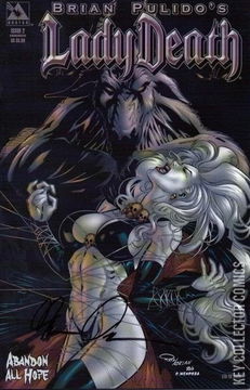 Variant Cover for Lady Death: Abandon All Hope #2