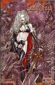 Variant Cover for Lady Death: Abandon All Hope #4